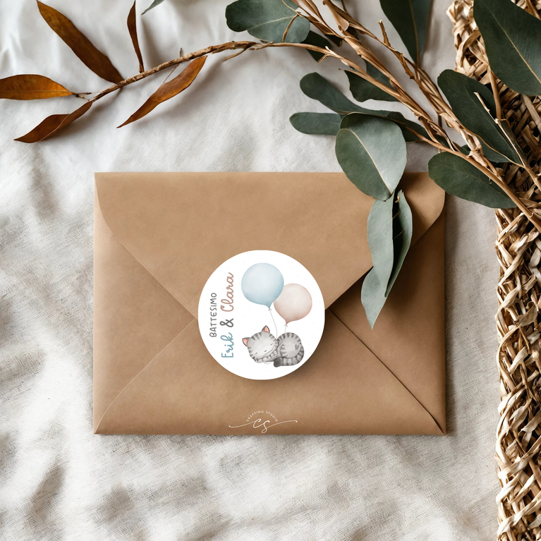 120 Adesivi GEMELLI ( 3 varianti )