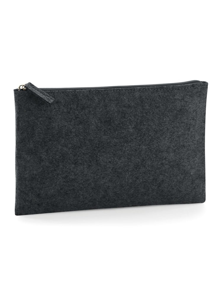 Pochette feltro grigio