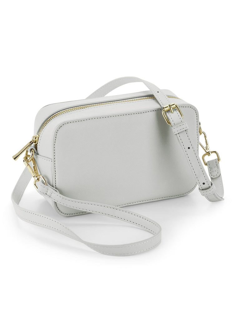Borsa tracolla Saffiano