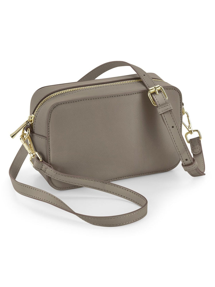 Borsa tracolla Saffiano