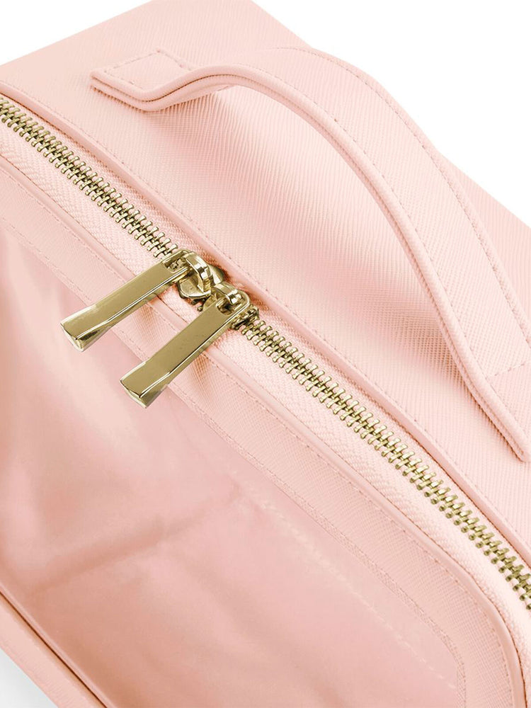 Beauty case window Saffiano