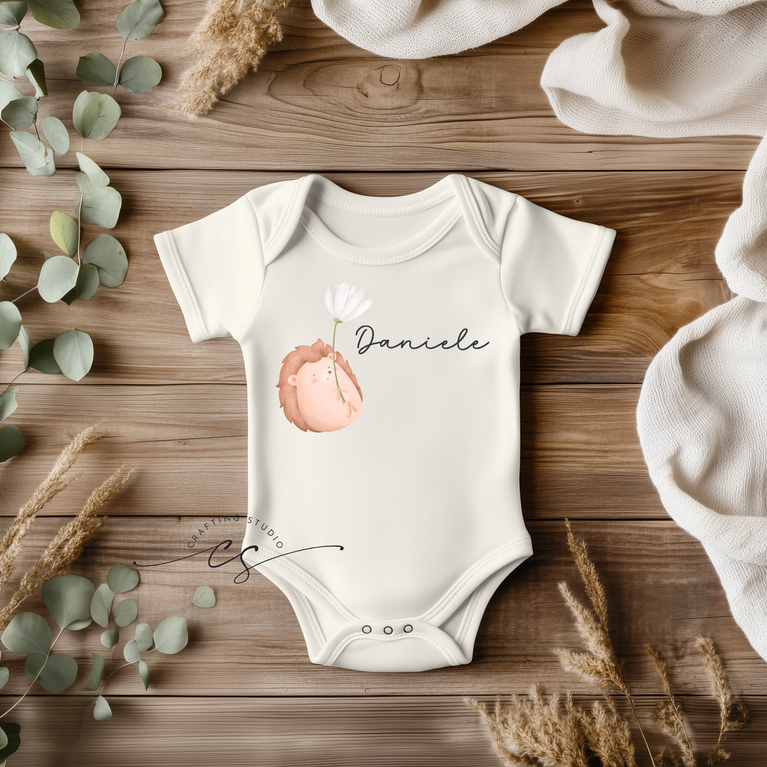 Body animale con fiore