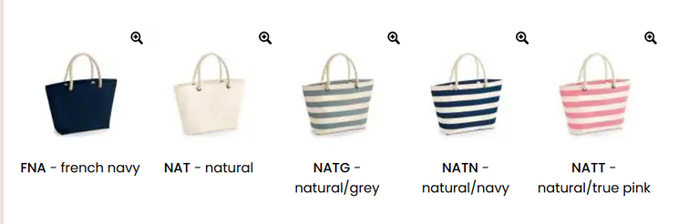 5 Borsa mare Rimini (5 colorazioni 2 fantasie )