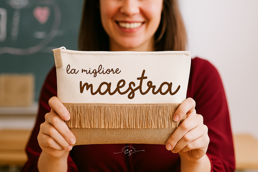 Beauty case " La migliore MAESTRA "