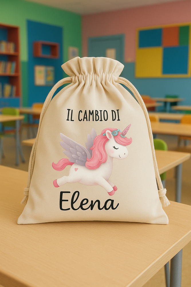 Sacca porta cambio asilo Lady