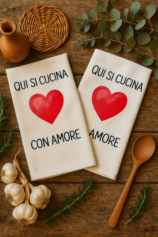 Strofinaccio canovaccio CUORE