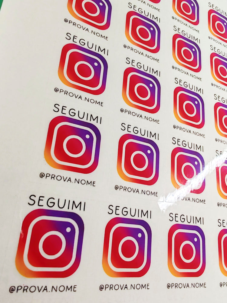 Adesivi pubblicitari INSTAGRAM