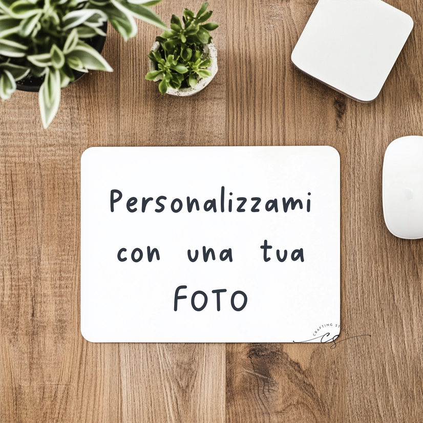 Tappetino mouse personalizzato