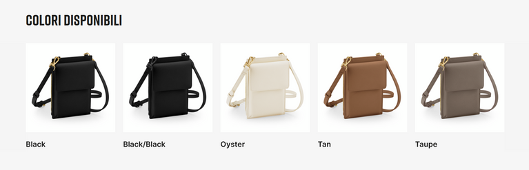 Borsa Tracolla Porta Cellulare Personalizzata Iniziali | Borsetta Elegante Donna | Regalo Festa della Mamma | Idea Regalo Damigella d’Onore