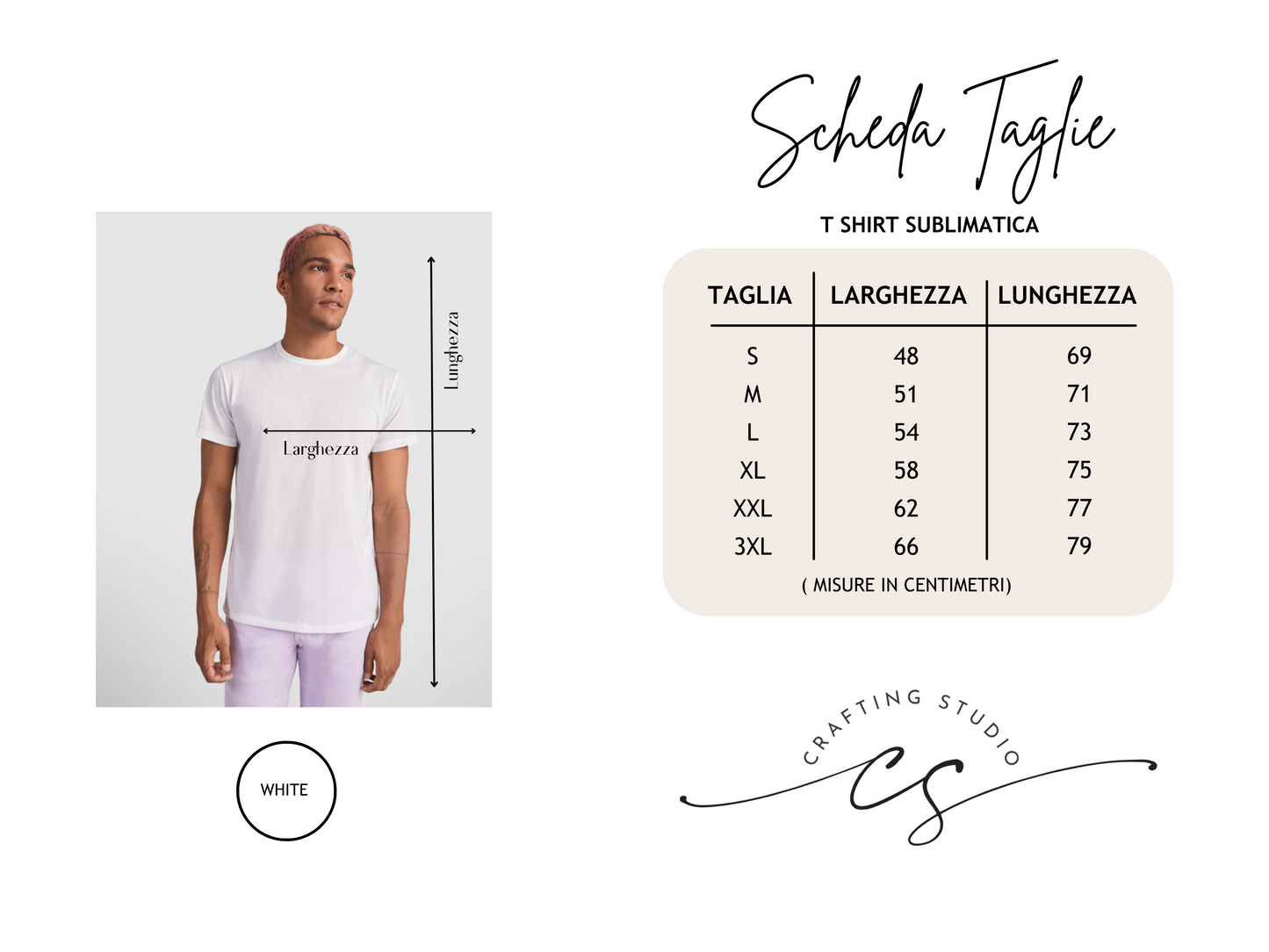 10 T shirt maniche corte Unisex - SUBLIMAZIONE