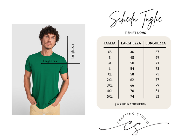 ( Set 3 pz) T shirt maniche corte UOMO 150 g/m²