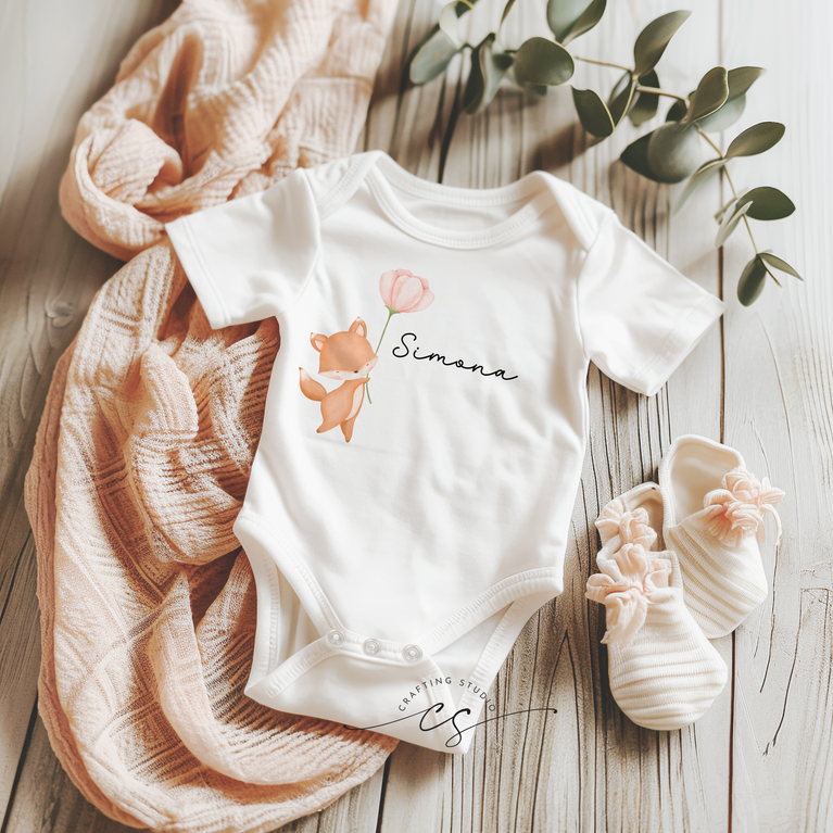 Body animale con fiore