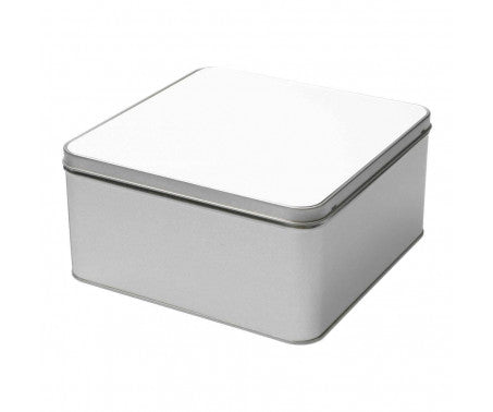 5 Scatole latta QUADRATA SUBLIMATICA