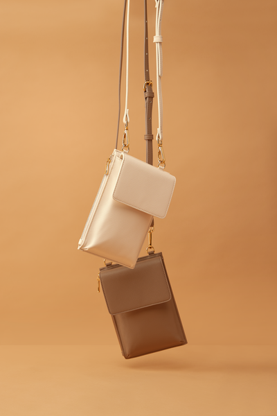 Borsa Tracolla Porta Cellulare Personalizzata Iniziali | Borsetta Elegante Donna | Regalo Festa della Mamma | Idea Regalo Damigella d’Onore