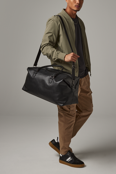 Borsa da Viaggio Personalizzata Iniziali Nome | Borsone Week end Elegante | Regalo Nozze Testimoni Lui Lei damigella d onore |