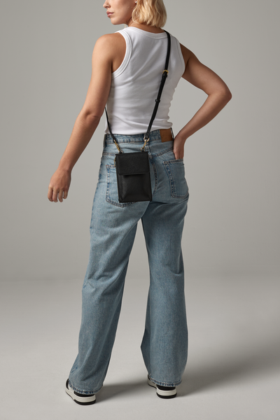 Borsa Tracolla Porta Cellulare Personalizzata Iniziali | Borsetta Elegante Donna | Regalo Festa della Mamma | Idea Regalo Damigella d’Onore