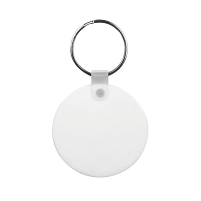 10 Portachiavi Cerchio In Pbt SUBLIMAZIONE