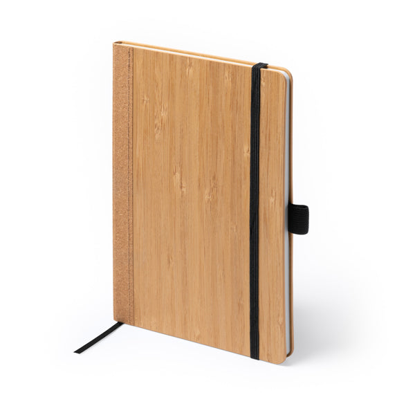Quaderno A5 copertina rigida bambu'