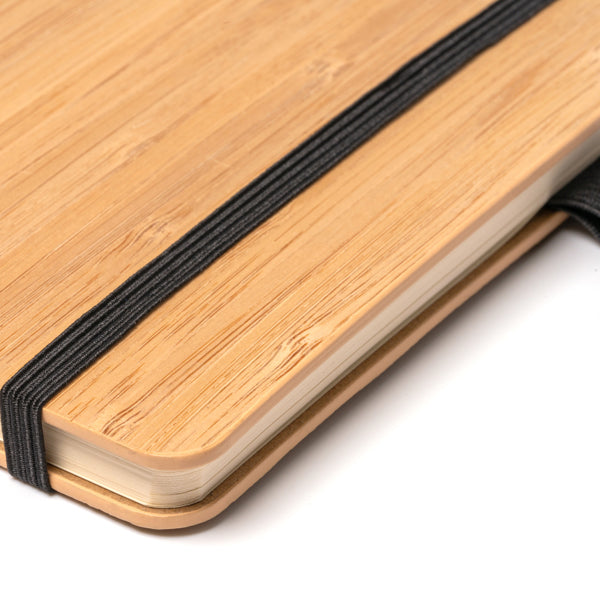 Quaderno A5 copertina rigida bambu'