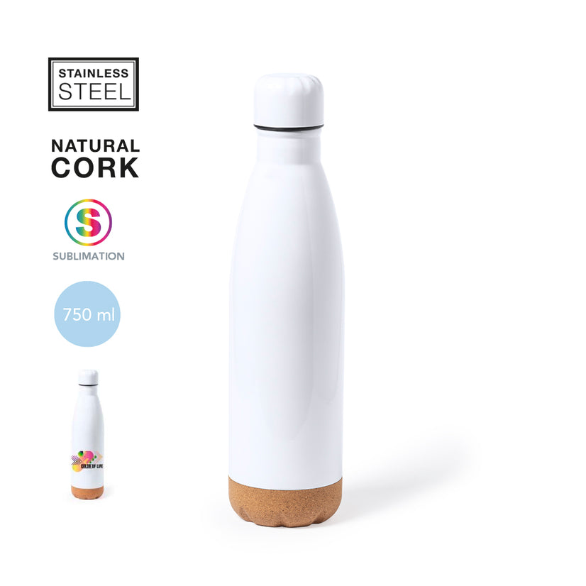 5 Borracce base bamboo SUBLIMAZIONE