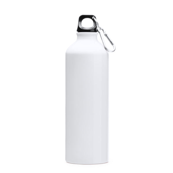 10 Borracce in alluminio con moschettone 800 ml SUBLIMAZIONE