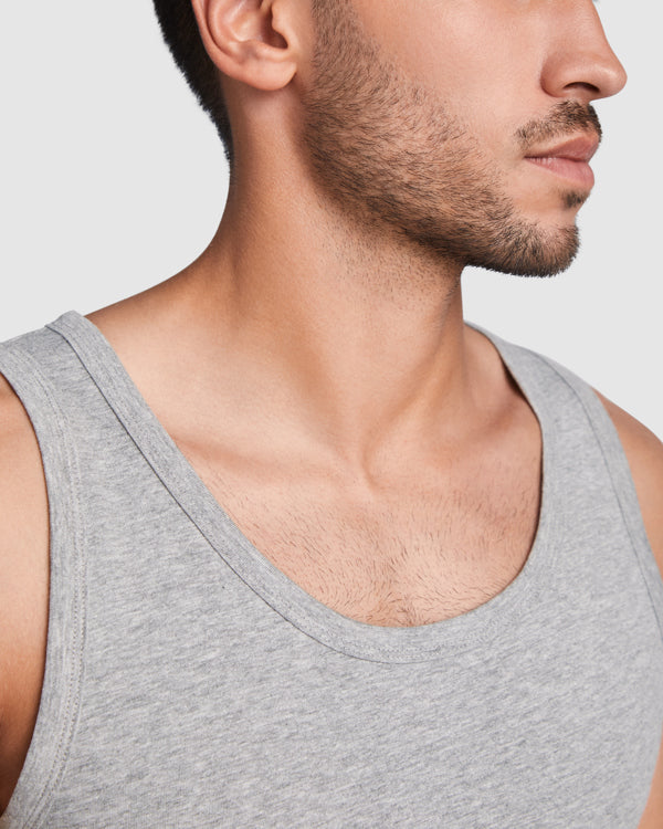 ( Set 3 pz) Canotta UOMO 155 g/m²