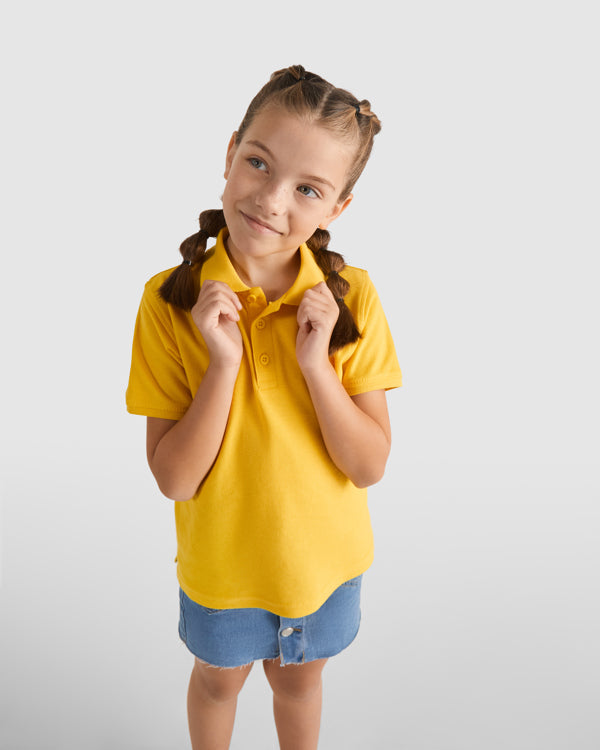 ( Set 5 pz) Polo maniche corte BAMBINO 200 g/m²