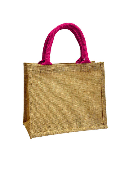 5 Borsa shopper JUTA - manico colorato