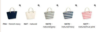 5 Borsa mare Rimini (5 colorazioni 2 fantasie )