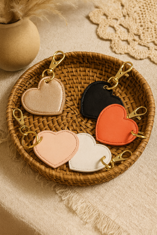 Portachiavi personalizzato con iniziali cuore | Bomboniera damigelle, addio al nubilato, regalo matrimonio