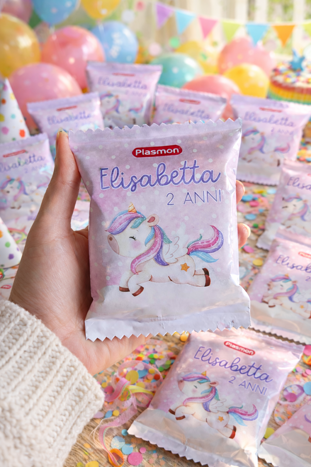 Plasmon tema Unicorno – Party Kit Compleanno Bambina