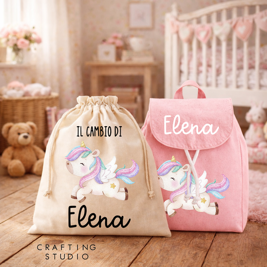 Set Asilo Nido e Scuola Materna Personalizzato – UNICORNO