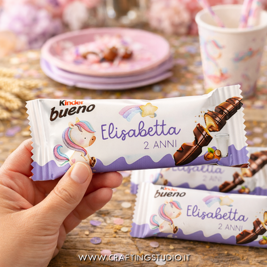 Kinder BUENO Unicorno – Party Kit Compleanno Bambina