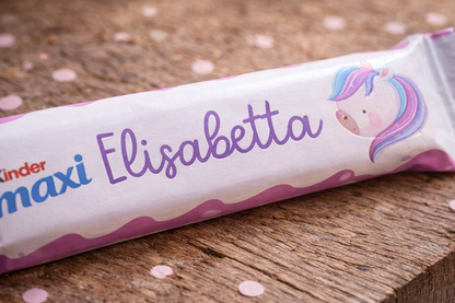 Kinder MAXI Unicorno – Party Kit Compleanno Bambina