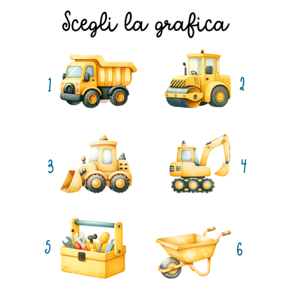 Set Asilo Nido e Scuola Materna Personalizzato – MEZZI DA LAVORO