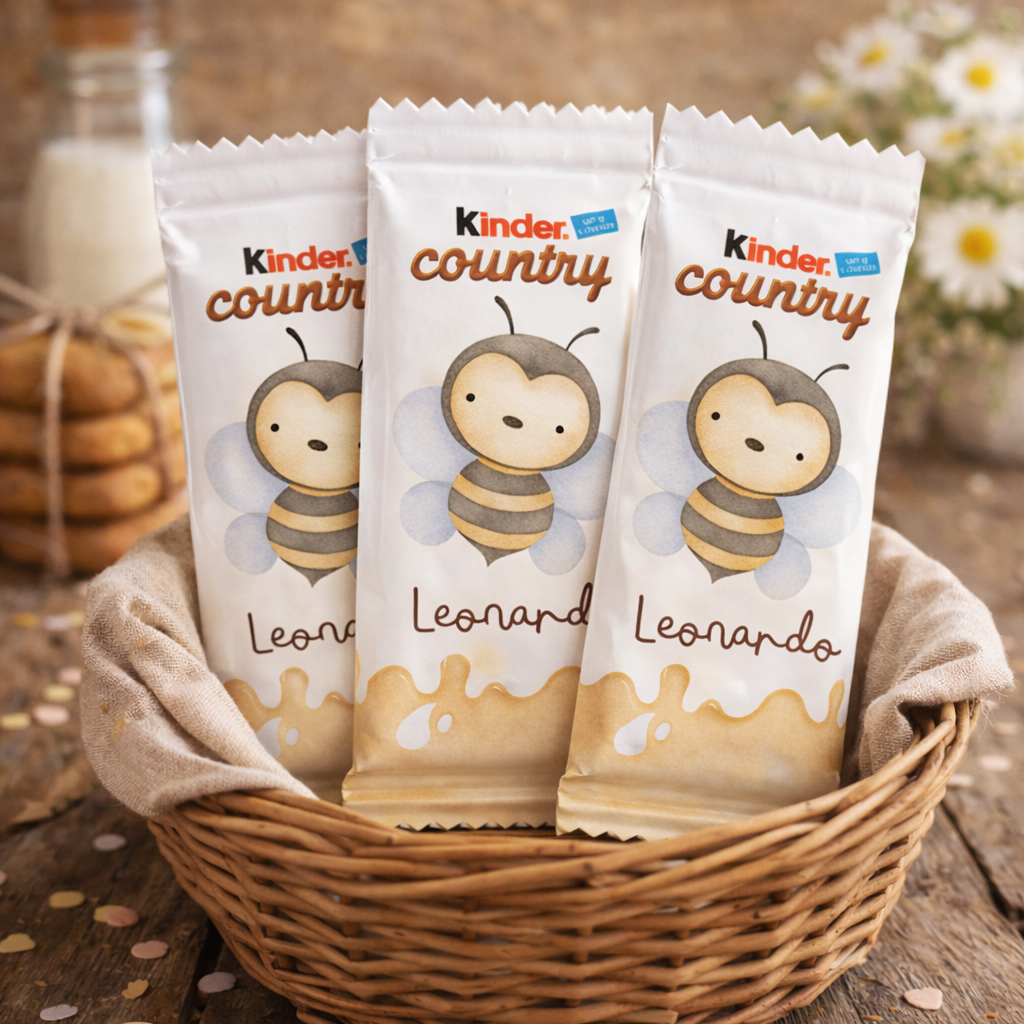 Kinder CEREALI Orsetto miele – Party Kit Compleanno