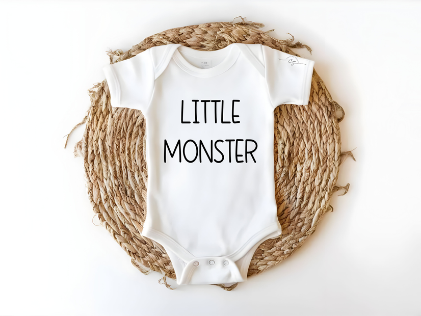 Body manica corta LITTLE MONSTER