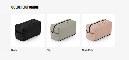 Beauty case personalizzata con nome, borsa con iniziali, borsa per il trucco, borsa vegana  damigella d'onore, borsa per la festa del papà