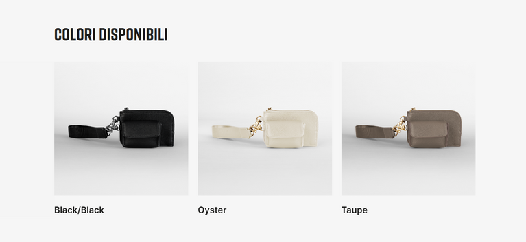 Portamonete da polso