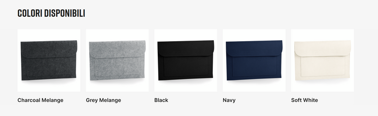 Borsa porta documenti personalizzata iniziali | Borsa laptop 15,6" in feltro | Borsa multiuso uomo donna | Idea regalo ufficio lavoro