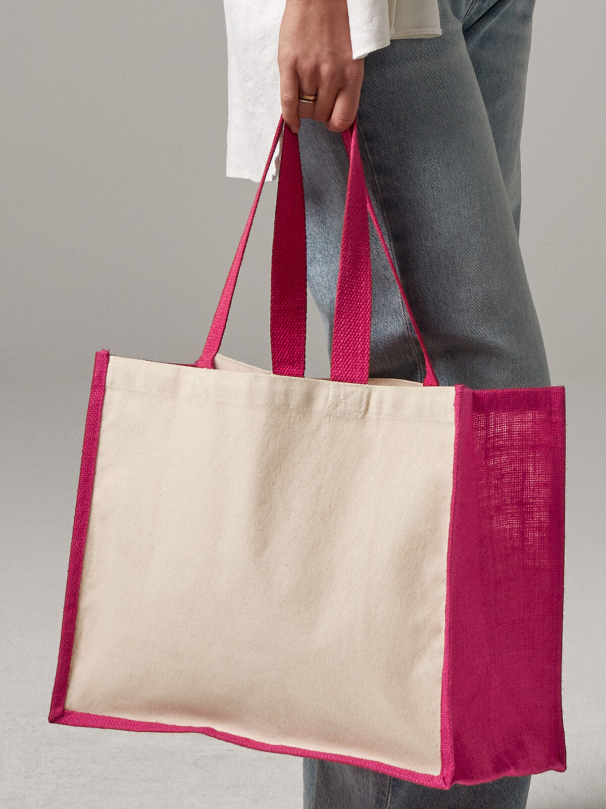 3 Shopper Juta bi-color