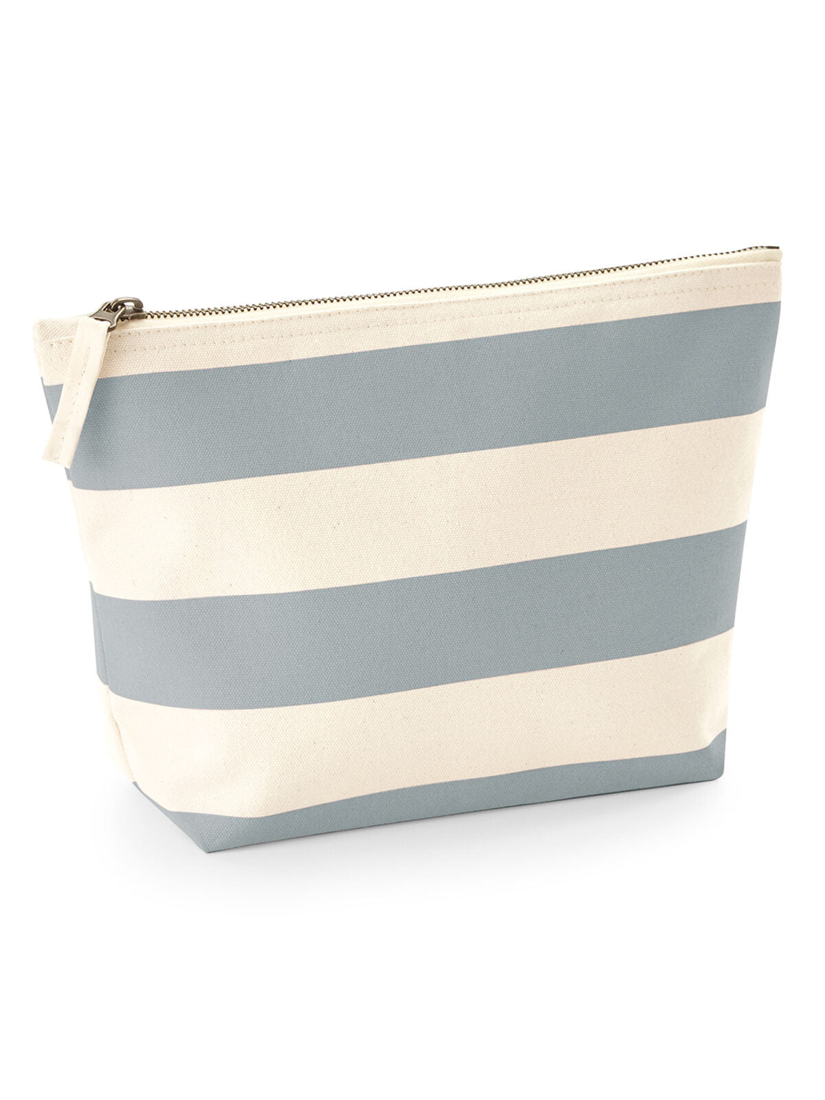 3 Astuccio stile nautico a righe 100% cotone canvas