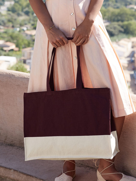 5 Shopper BICOLOR (6 colorazioni)