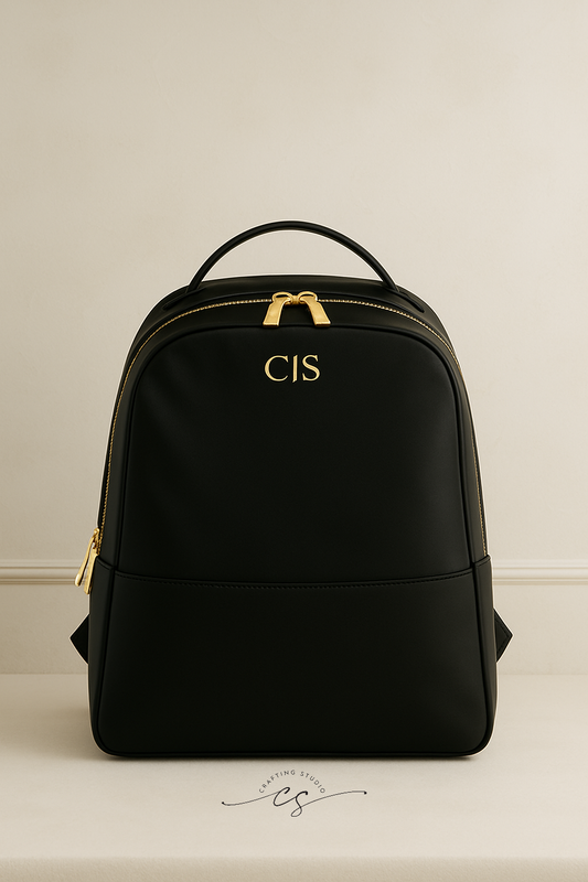 Borsa Zaino LUSSO personalizzata con iniziali Donna