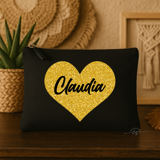 Pochette Nero Glitter