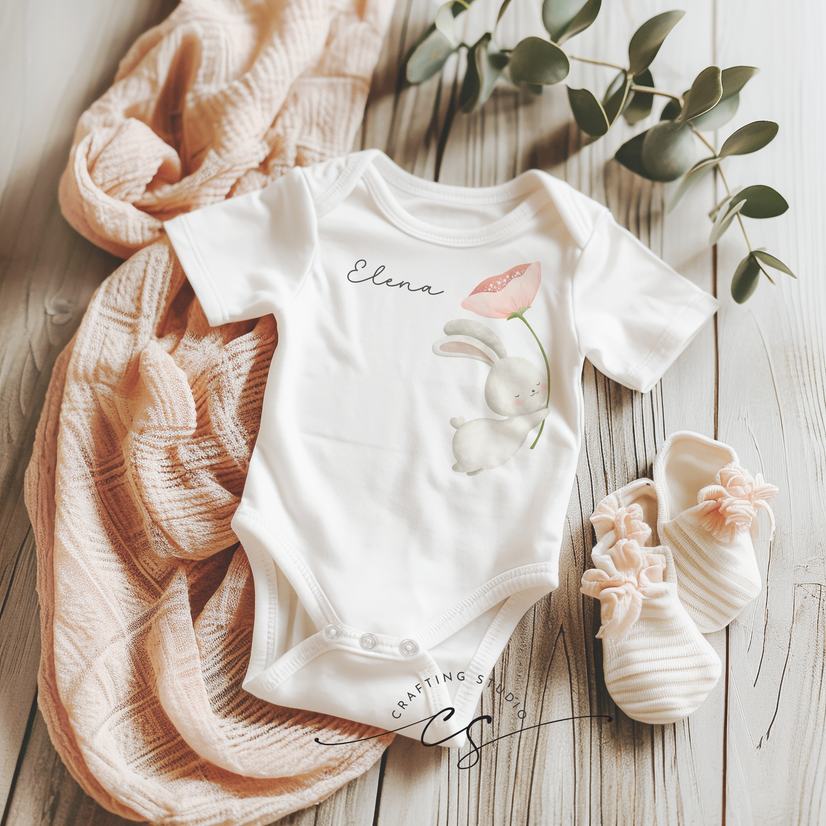 Body animale con fiore