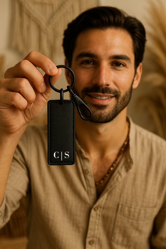 Portachiavi uomo/donna simil-pelle