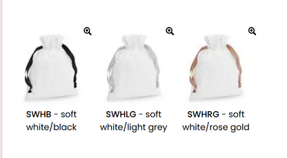 10 Sacca bomboniera ( 3 colorazioni - 3 misure )