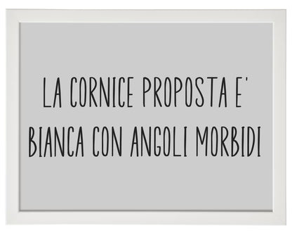 Stampa FAMIGLIA con nomi - idea regalo