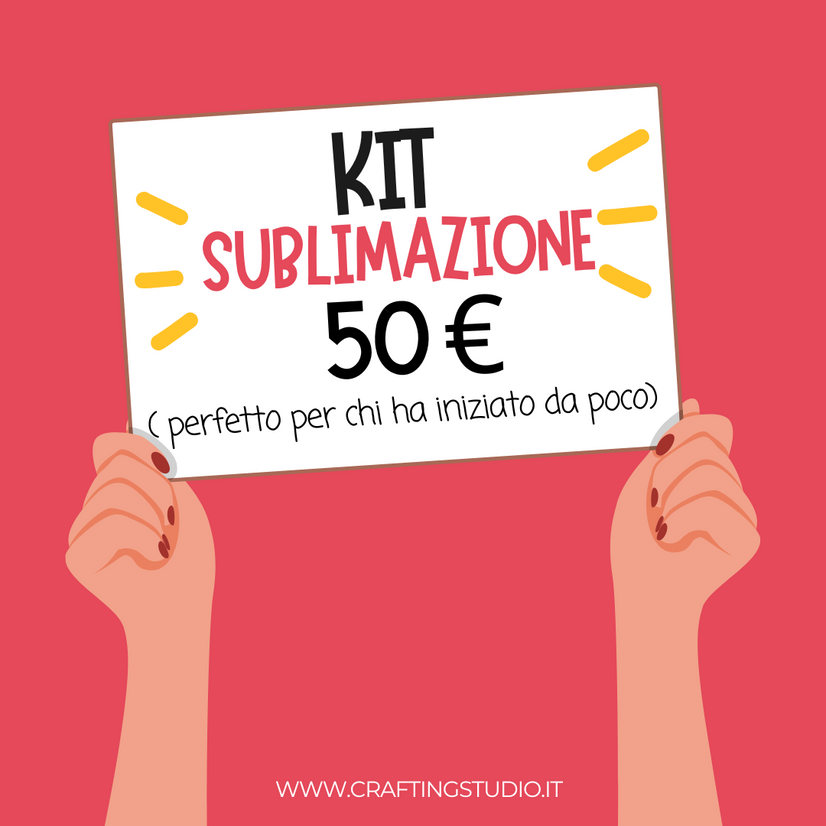 🌟 KIT SUBLIMAZIONE - principianti